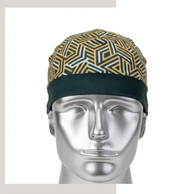 95% polyester spandex full edge to edge sublimation skull cap custom printed sports beanie