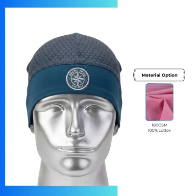 180GSM 100% Cotton Skull Cap β Custom Breathable Low Profile Beanie with Logo Printing