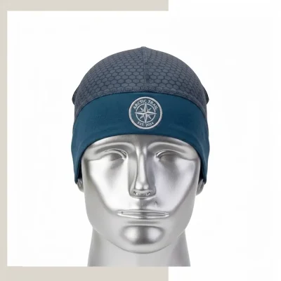 180GSM pure cotton stretch skull cap custom screen print casual sports low profile beanie