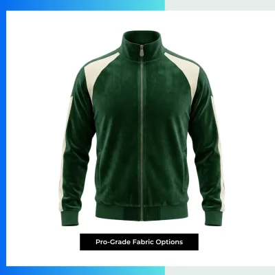 Premium Full Zip Baseball Puffer Jacket – Custom Embroidered Team Outerwear