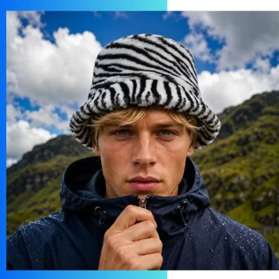 Alternative view of Custom Ultra-Soft Plush Adjustable Winter Hat – Premium Polyester Beanie with Logo Embroidery & Patch Options