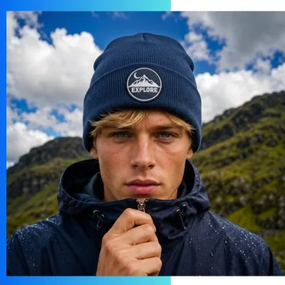Alternative view of Ultra Budget Cuffed Beanie – Custom Embroidery & Patch Winter Hat | 100% Polyester Economy Series for Bulk Promotions