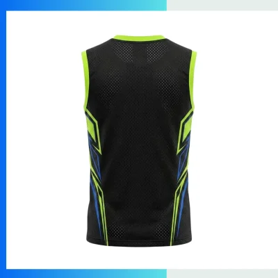 Alternative view of Custom Sleeveless Soccer Jersey – Breathable Hole Mesh Full Sublimation Sportswear (XS–4XL)