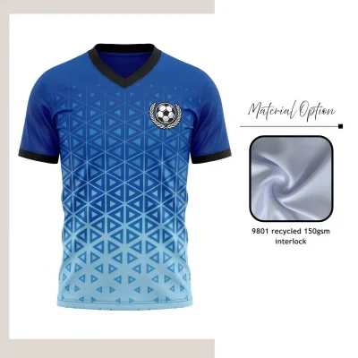 Custom Eco-Friendly Soccer Jersey – Full Sublimation Recycled Polyester