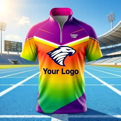 Short Sleeve Quarter-Zips