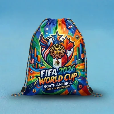 World Cup Drawstring Bags